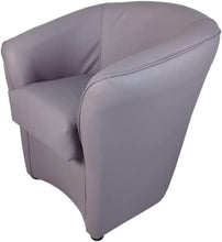 Carica l'immagine nel visualizzatore di Gallery, Poltrona Pozzetto Valentina, in Ecopelle, Vari Colori, 100% made in Italy