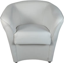 Carica l'immagine nel visualizzatore di Gallery, Poltrona Pozzetto Valentina, in Ecopelle, Vari Colori, 100% made in Italy