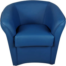 Carica l'immagine nel visualizzatore di Gallery, Poltrona Pozzetto Valentina, in Ecopelle, Vari Colori, 100% made in Italy