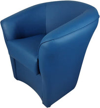 Carica l'immagine nel visualizzatore di Gallery, Poltrona Pozzetto Valentina, in Ecopelle, Vari Colori, 100% made in Italy