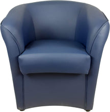 Carica l'immagine nel visualizzatore di Gallery, Poltrona Pozzetto Valentina, in Ecopelle, Vari Colori, 100% made in Italy