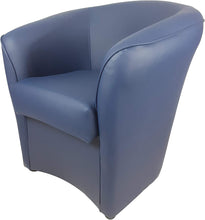 Carica l'immagine nel visualizzatore di Gallery, Poltrona Pozzetto Valentina, in Ecopelle, Vari Colori, 100% made in Italy