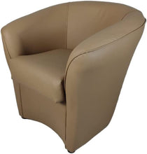 Carica l'immagine nel visualizzatore di Gallery, Poltrona Pozzetto Valentina, in Ecopelle, Vari Colori, 100% made in Italy