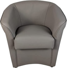 Carica l'immagine nel visualizzatore di Gallery, Poltrona Pozzetto Valentina, in Ecopelle, Vari Colori, 100% made in Italy