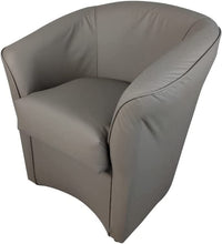 Carica l'immagine nel visualizzatore di Gallery, Poltrona Pozzetto Valentina, in Ecopelle, Vari Colori, 100% made in Italy