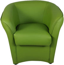 Carica l'immagine nel visualizzatore di Gallery, Poltrona Pozzetto Valentina, in Ecopelle, Vari Colori, 100% made in Italy
