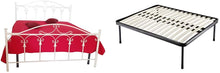 Carica l'immagine nel visualizzatore di Gallery, Letto 1 Piazza e Mezza, in Ferro BATTUTO, Modello Lancia, Vari Colori, 100% MADE IN ITALY