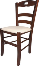 Carica l'immagine nel visualizzatore di Gallery, Sedia Loire, in Legno Massello, Vari Colori e Sedute, Comoda e di Qualità, ORDINE MINIMO 2 PEZZI