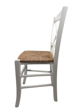 Carica l'immagine nel visualizzatore di Gallery, Sedia Cross, Paesana X, in Legno Massello, Vari Colori e Sedute, Ordine Minimo 2 Pezzi