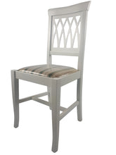 Carica l'immagine nel visualizzatore di Gallery, Sedia Griglia, in Legno Massello, Vari Colori e Sedute, Ordine Minimo 2 Pezzi