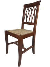 Carica l'immagine nel visualizzatore di Gallery, Sedia Griglia, in Legno Massello, Vari Colori e Sedute, Ordine Minimo 2 Pezzi