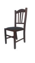 Carica l'immagine nel visualizzatore di Gallery, Sedia Silvana, Seduta IMBOTTITA, in Legno Massello, Vari Colori Disponibili, 100% Made in Italy, Ordine Minimo 2 Pezzi