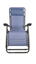 Carica l'immagine nel visualizzatore di Gallery, Sdraio Gravity Zero, per Giardino Esterno in Textilene, Pieghevole, Reclinabile, Estate Spiaggia, qualità Top