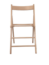 Carica l'immagine nel visualizzatore di Gallery, Set da 4 Sedie Pieghevoli, in Legno di Faggio, Robuste Casa Interno Giardino, 100% Made in Italy