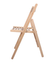 Carica l'immagine nel visualizzatore di Gallery, Set da 4 Sedie Pieghevoli, in Legno di Faggio, Robuste Casa Interno Giardino, 100% Made in Italy