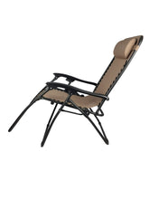 Carica l'immagine nel visualizzatore di Gallery, Sdraio Gravity Zero, per Giardino Esterno in Textilene, Pieghevole, Reclinabile, Estate Spiaggia, qualità Top