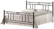Carica l'immagine nel visualizzatore di Gallery, Letto 1 Piazza e Mezza, in Ferro BATTUTO, Modello Rita, Vari Colori, 100% MADE IN ITALY