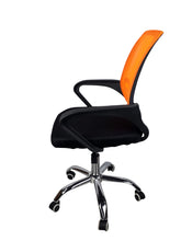 Carica l'immagine nel visualizzatore di Gallery, Sedia Poltrona Ufficio Charlie con Ergonomica con Braccioli, Regolabile, Girevole 360° Imbottita con Rotelle per Scrivania Comoda