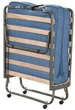 Carica l'immagine nel visualizzatore di Gallery, Brandina Pieghevole, Rete 80x200, Automatica, 15 DOGHE, Materasso Alto 10 cm, Facile e Resistente, Salvaspazio, 100% Made in Italy