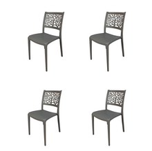 Carica l'immagine nel visualizzatore di Gallery, Sedia London, in Polipropilene, Impilabile, per ESTERNI ed INTERNI, Vari Colori Disponibili