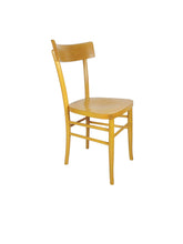 Carica l'immagine nel visualizzatore di Gallery, Sedia Milano, Storica e Vintage, in Legno Massello, Vari Colori Disponibili, Ristorante Casa Cucina Sala Interno, 100% Made in Italy, ORDINE MINIMO 2 PEZZI