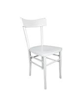 Carica l'immagine nel visualizzatore di Gallery, Sedia Milano, Storica e Vintage, in Legno Massello, Vari Colori Disponibili, Ristorante Casa Cucina Sala Interno, 100% Made in Italy, ORDINE MINIMO 2 PEZZI