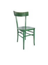 Carica l'immagine nel visualizzatore di Gallery, Sedia Milano, Storica e Vintage, in Legno Massello, Vari Colori Disponibili, Ristorante Casa Cucina Sala Interno, 100% Made in Italy, ORDINE MINIMO 2 PEZZI
