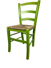 Carica l'immagine nel visualizzatore di Gallery, Sedia Venezia Paesana, SEDUTA IMBOTTITA, in Legno Massello, Vari Colori, Alta qualità, Ordine Minimo 2 Pezzi