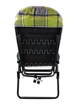 Carica l'immagine nel visualizzatore di Gallery, Poltrona Sdraio Pompei, Telaio in Ferro Imbottito, Comoda, Reclinabile in 6 Posizioni, Pieghevole PIC- Nic Esterno Interno 100% Made in Italy