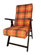 Carica l'immagine nel visualizzatore di Gallery, Poltrona Molisana, in Legno, Sdraio Reclinabile in 4 Posizioni, Alta qualità, 100% Made in Italy