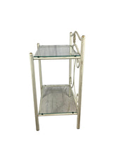 Carica l'immagine nel visualizzatore di Gallery, Comodini in Ferro Battuto, Vari Modelli e Colori, ALTA QUALITA', Base Letto Camera 100% MADE IN ITALY