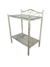 Carica l'immagine nel visualizzatore di Gallery, Comodini in Ferro Battuto, Vari Modelli e Colori, ALTA QUALITA', Base Letto Camera 100% MADE IN ITALY