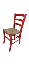 Carica l'immagine nel visualizzatore di Gallery, Sedia Paesana, in Legno Massello, Vari Colori e Sedute, Comoda e Robusta, Alta Qualità, ORDINE MINIMO 2 PEZZI