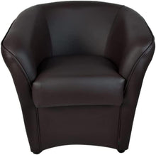 Carica l'immagine nel visualizzatore di Gallery, Poltrona Pozzetto Valentina, in Ecopelle, Vari Colori, 100% made in Italy