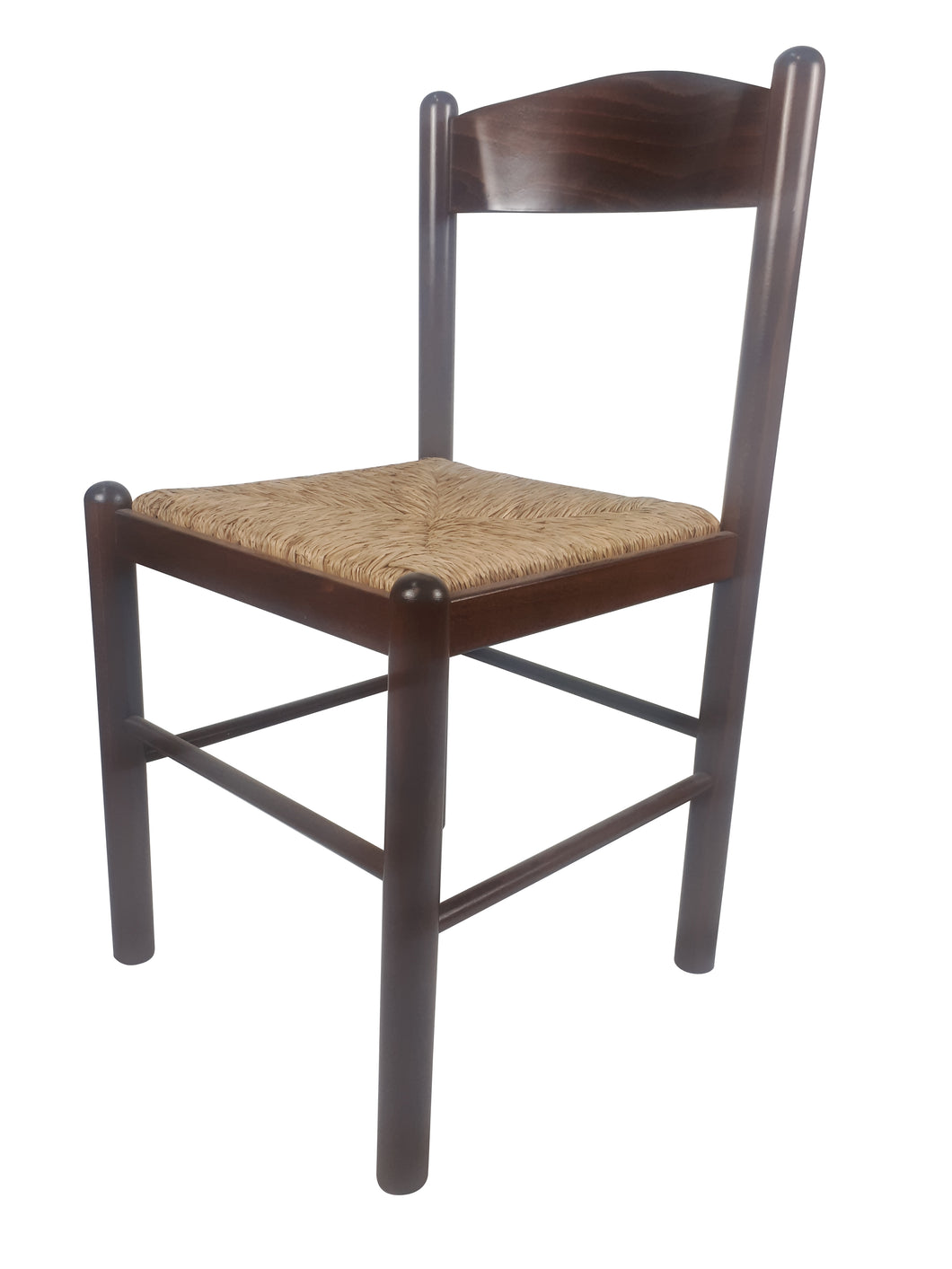 Sedia Pisa In Legno Massello Con Seduta In Paglia - Made In Italy, Colore Ciliegio, Per Casa O Ristorante - Foto 7