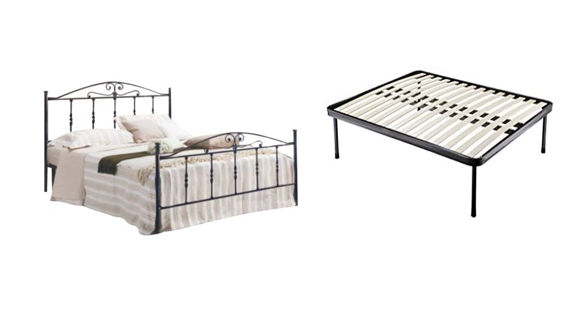 Letto matrimoniale Papavero ferro battuto nero oro Letto matrimoniale Papavero ferro battuto nero oro