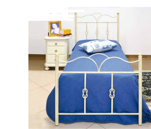 Letto Matrimoniale In Ferro Battuto - Modello Tiziano, Nero Con Sfumature Oro | 100% Made In Italy - Foto 4